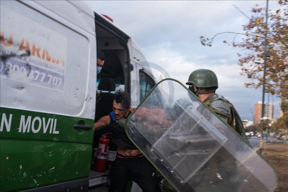 Protest,chile,covid19,piñera
