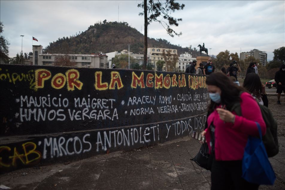 Protest,chile,covid19,piñera