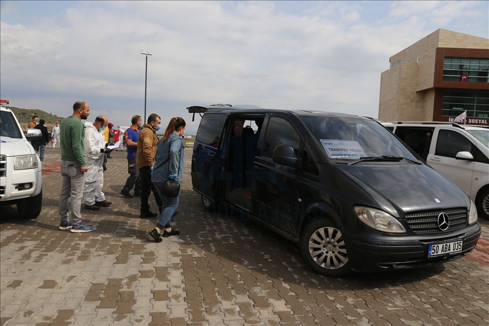 Nevşehir'de karantina süreleri dolan 235 kişi evlerine gönderildi