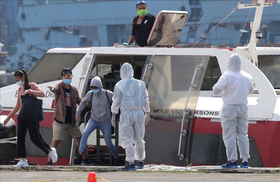 Awal Kapal Pesiar MV Explorer Dream tiba di Tanjung Priok