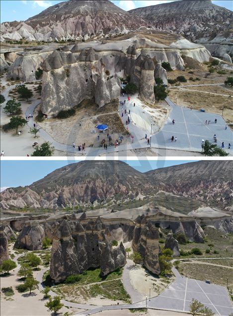 Cappadocia, one of UNESCO’s World Heritage sites, deserted after COVID-19 precautions
