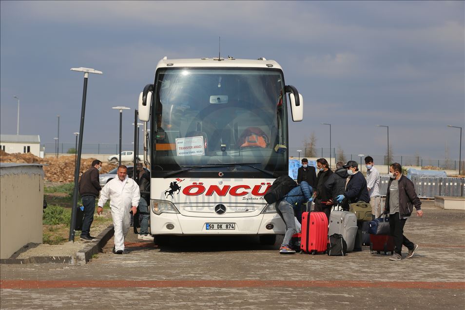 Nevşehir'de karantina süreleri dolan 235 kişi evlerine gönderildi