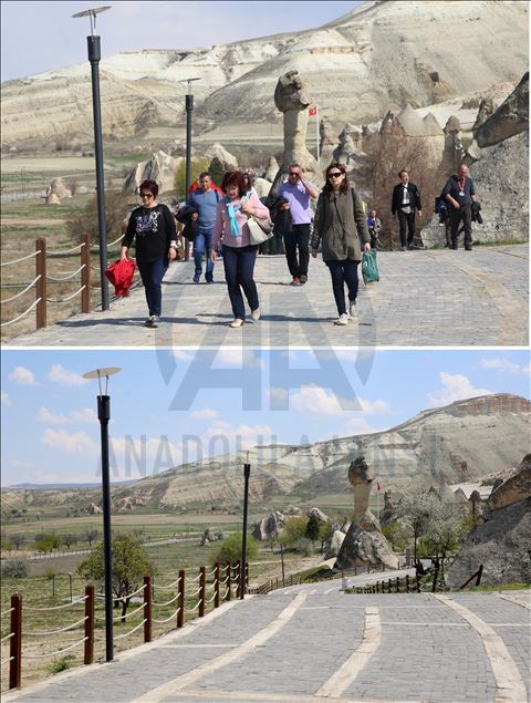 Cappadocia, one of UNESCO’s World Heritage sites, deserted after COVID-19 precautions