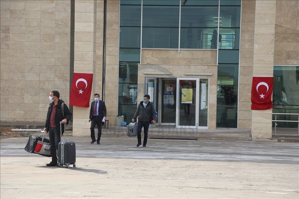 Nevşehir'de karantina süreleri dolan 235 kişi evlerine gönderildi