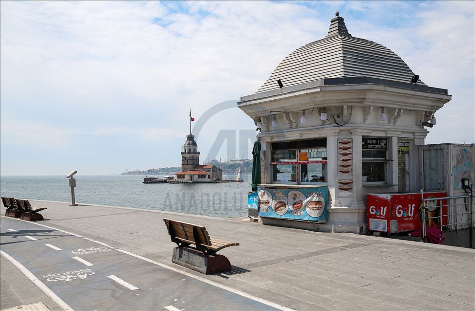 İstanbul'da "koronavirüs sessizliği"
