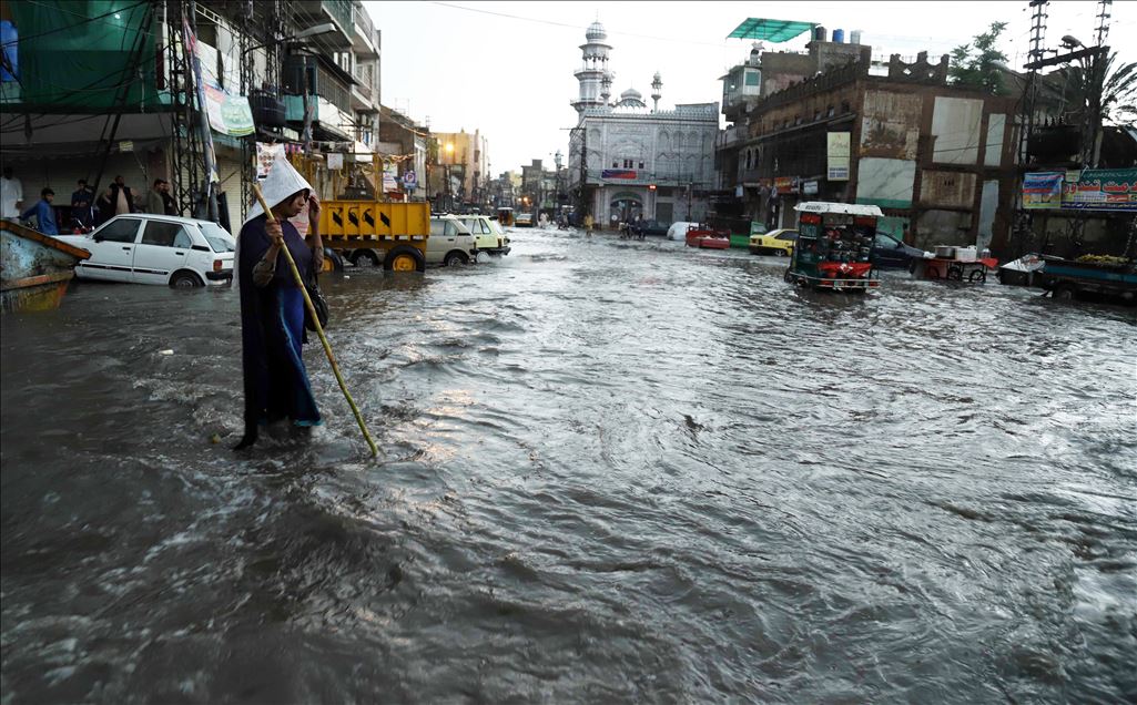 Rawalpindi'de şiddetli yağış