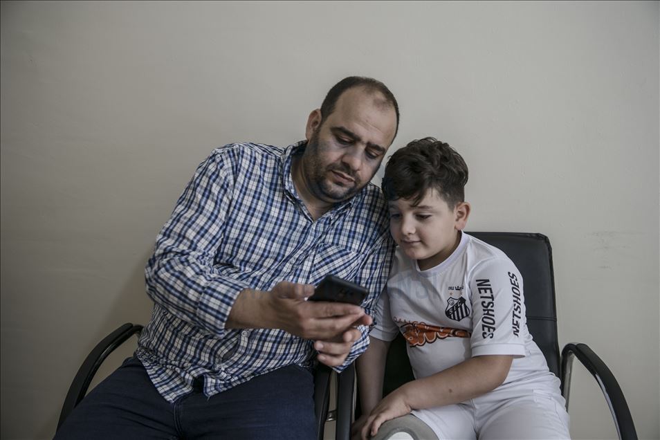 طفل سوري معاق: سعيد لتعاطف نيمار وأتمنى لقاءه
