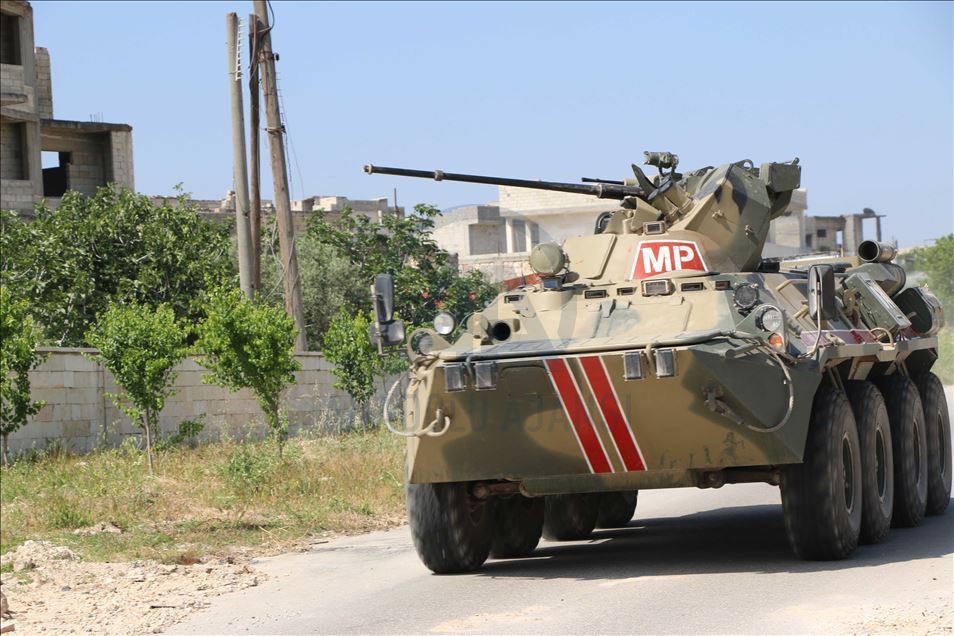 سيرت القوات التركية والروسية دورية