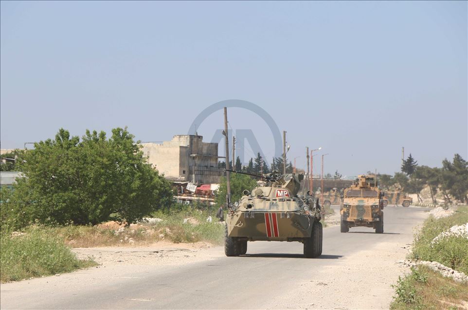 سيرت القوات التركية والروسية دورية