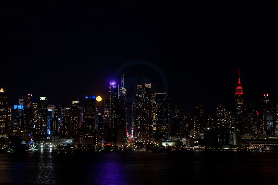 First full moon of the month in New York City