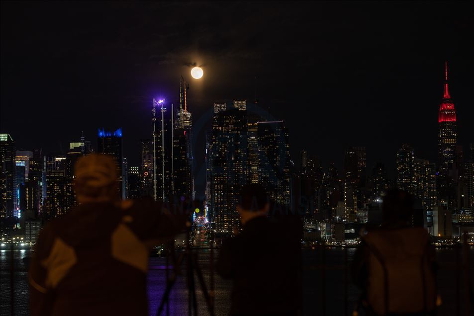First full moon of the month in New York City