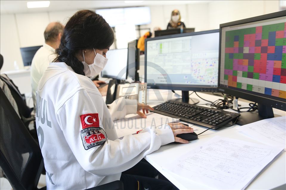 İstanbul 112 Acil Anadolu Komuta Merkezi'nin yeni binası hizmete alındı