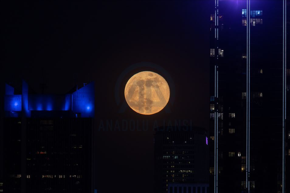 First full moon of the month in New York City
