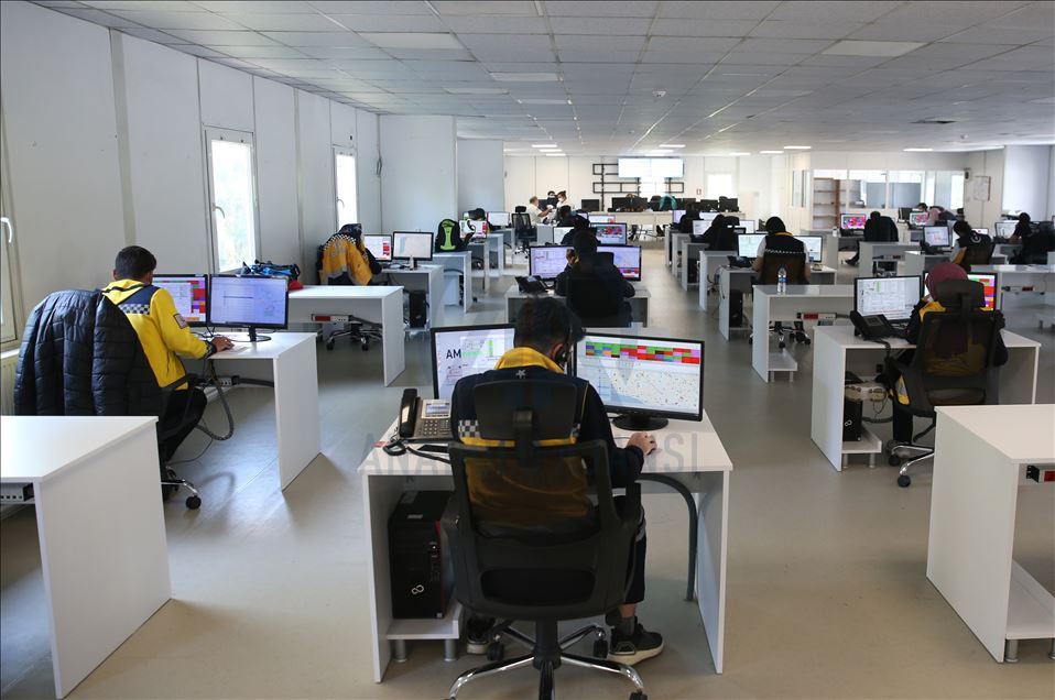 İstanbul 112 Acil Anadolu Komuta Merkezi'nin yeni binası hizmete alındı