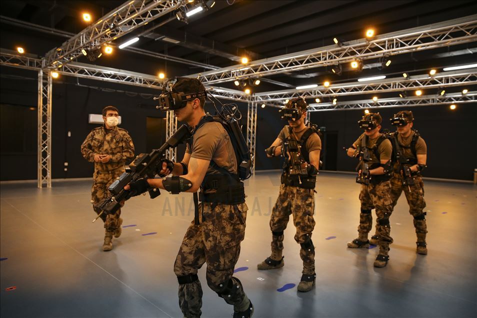 Virtual training of Turkish Police Special Operation Teams
