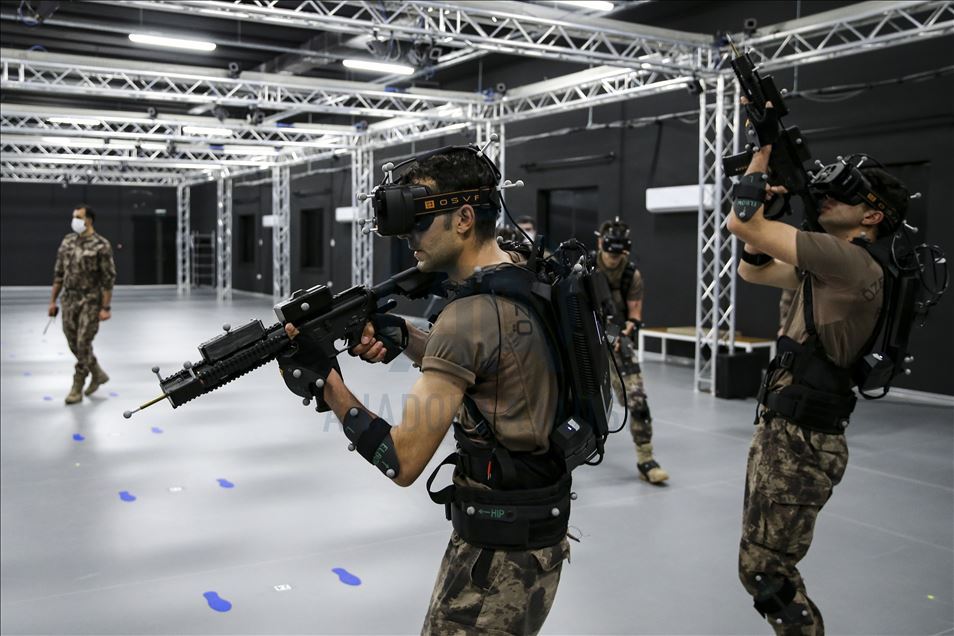 Virtual training of Turkish Police Special Operation Teams
