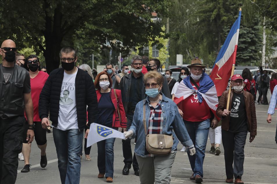 Protest antifašista u Sarajevu: Braniti principe slobode, jednakosti i prava svih