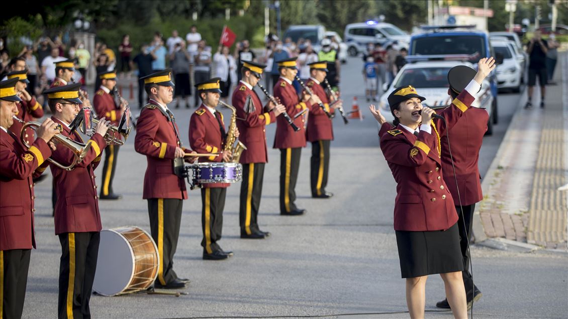 Başkentte Jandarma Bando Birliğinden 19 Mayıs'a özel konser