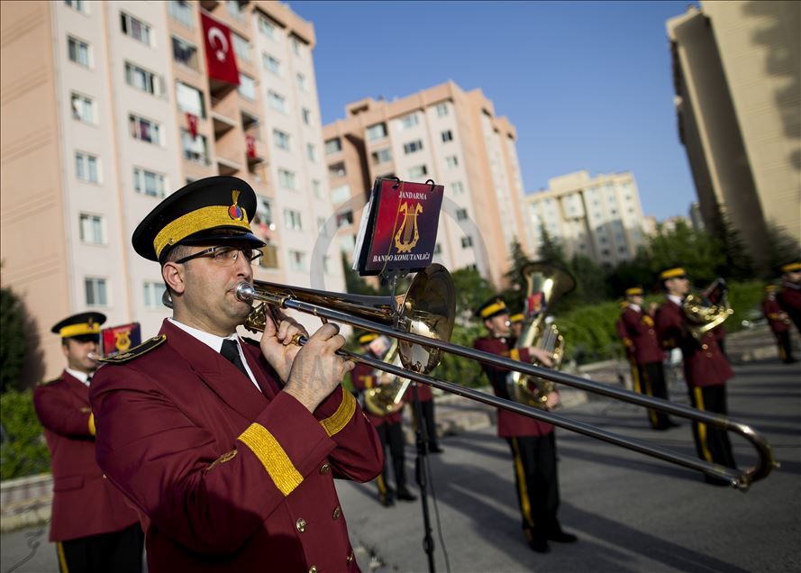 Başkentte Jandarma Bando Birliğinden 19 Mayıs'a özel konser