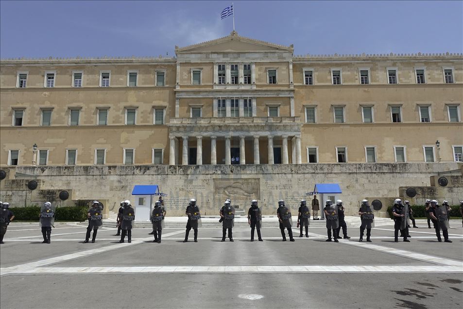 Protestas contra las reformas educativas en Grecia