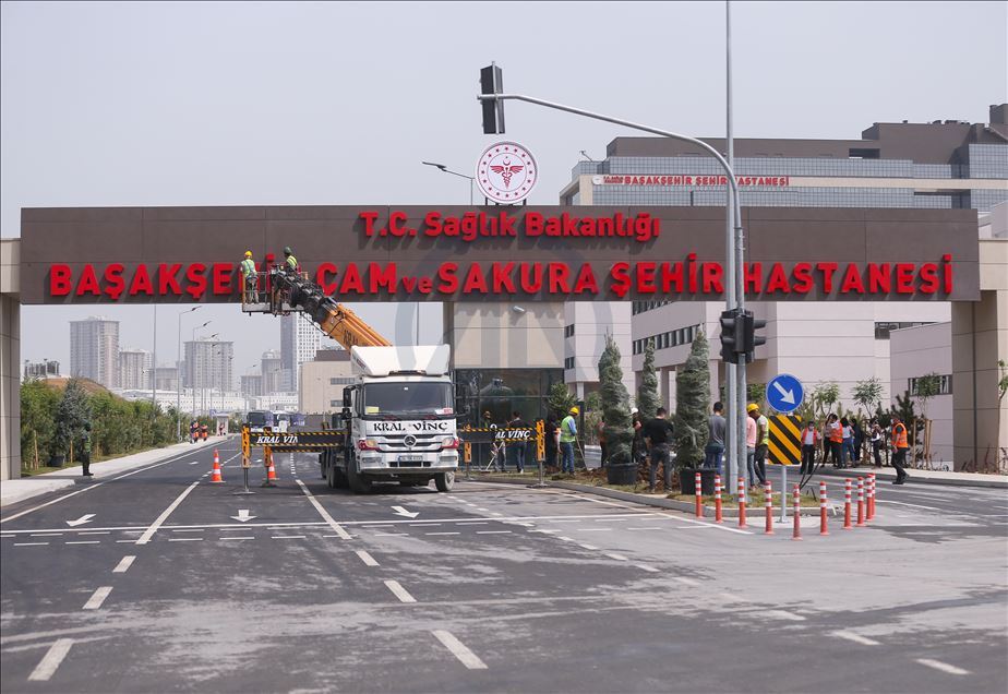 Başakşehir Çam ve Sakura Şehir Hastanesi yarın açılıyor