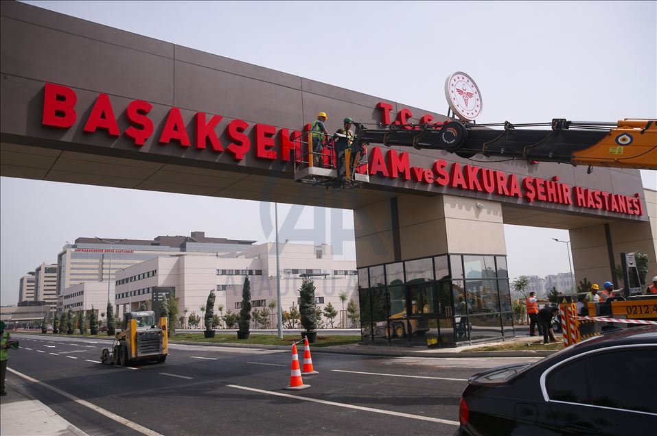 Başakşehir Çam ve Sakura Şehir Hastanesi yarın açılıyor