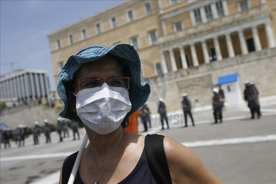 Protestas contra las reformas educativas en Grecia
