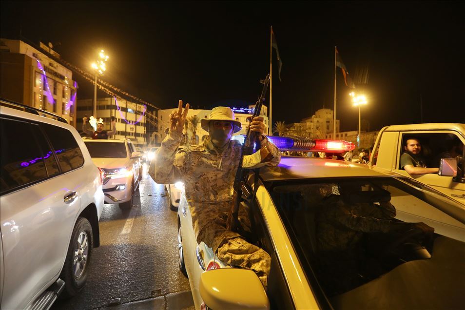 Libyan government displays destroyed air defense system used by warlord Haftar's militias