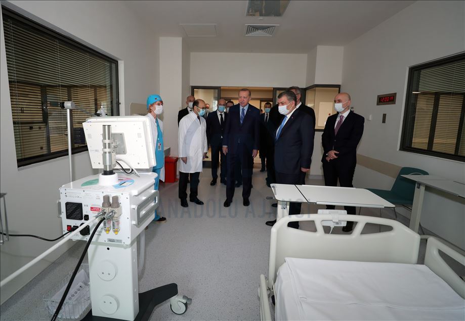 Başakşehir Çam ve Sakura Şehir Hastanesinin açılış töreni
