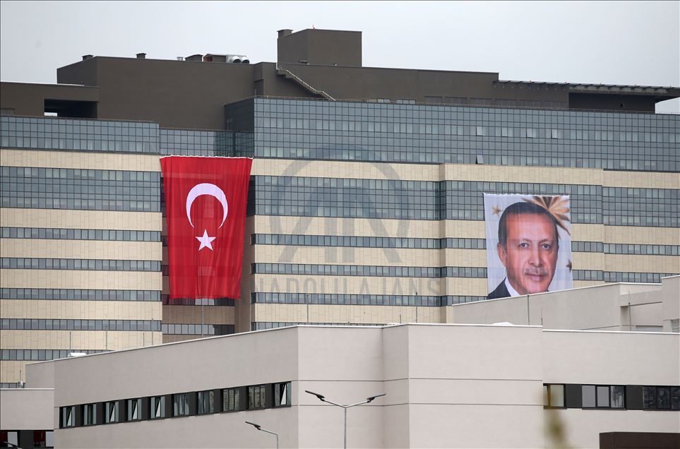 بیمارستان «باشاکشهیر چام و ساکورا» استانبول با حضور اردوغان افتتاح شد