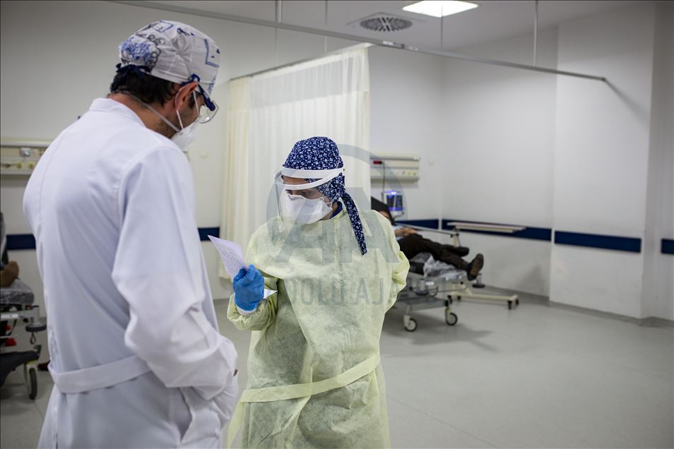 Ankara Şehir Hastanesi, pandemiyle mücadelenin merkezi oldu