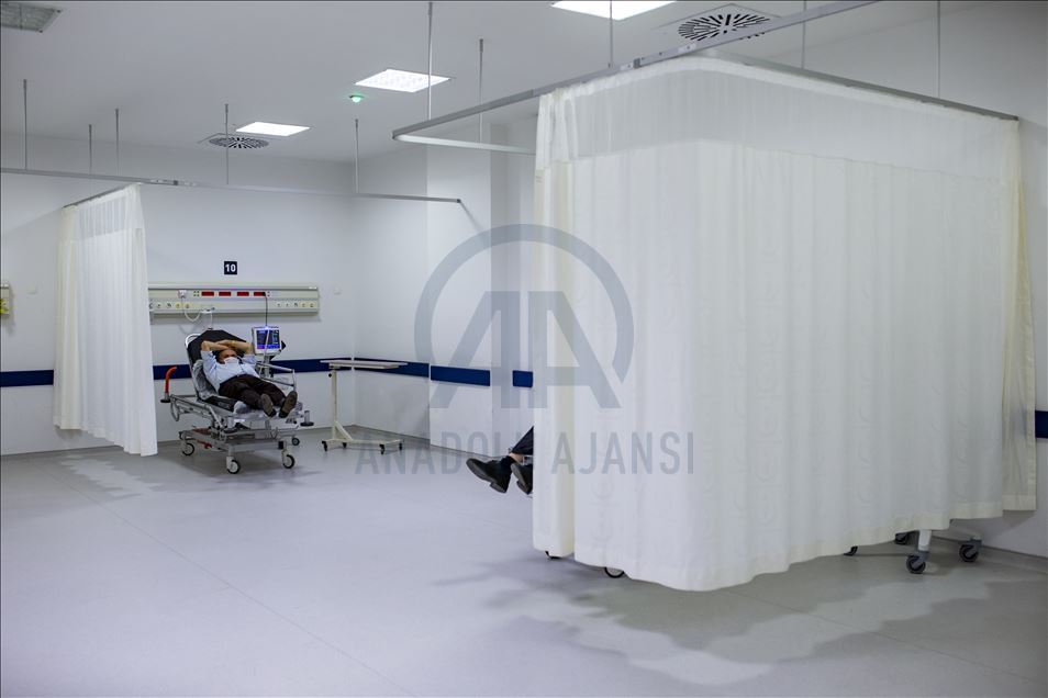 Ankara Şehir Hastanesi, pandemiyle mücadelenin merkezi oldu