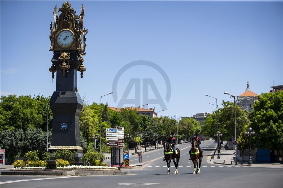 Başkentte sokağa çıkma kısıtlaması