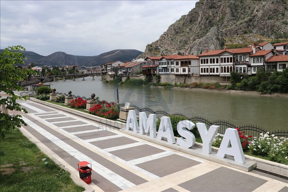 Amasya'da sokağa çıkma kısıtlamasının dördüncü gününde sessizlik hakim