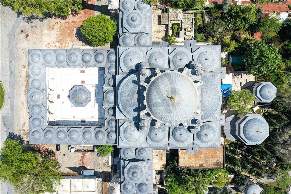 5 asırlık Beyazıt Camisi, 8 yıllık restorasyonla ihya edildi