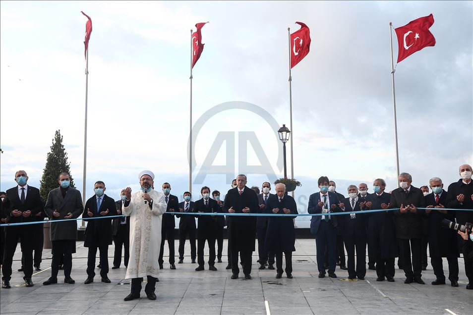 Demokrasi ve Özgürlükler Adası Açılış Töreni