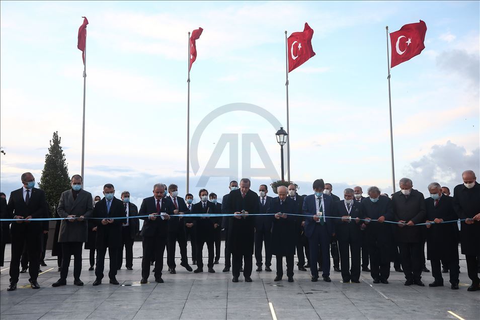 Demokrasi ve Özgürlükler Adası Açılış Töreni