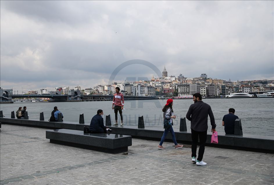 İstanbul'da "Evde kal" çağrısına kısmen uyuluyor