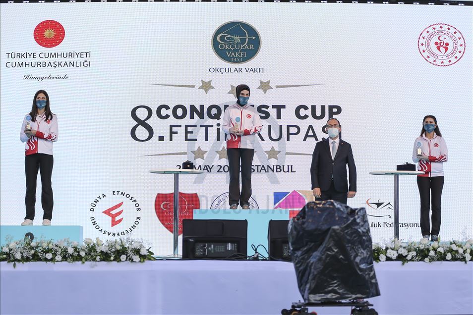 8. Fetih Kupası Okçuluk Yarışması'nın ödül töreni yapıldı