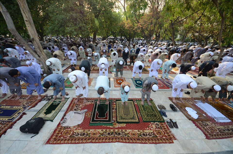 Peşaver'de Ramazan Bayramı