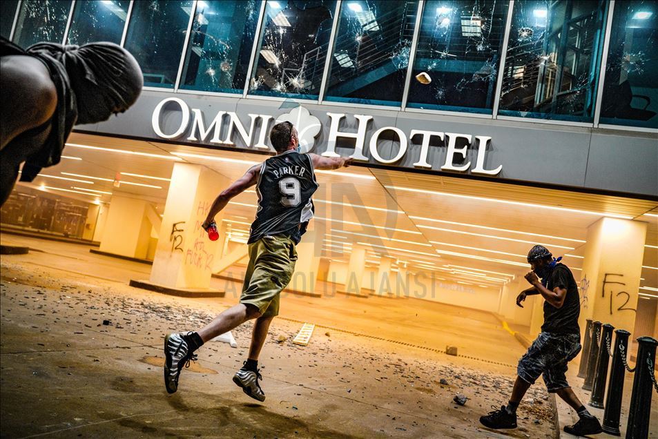 Protests continue over the death of George Floyd in Atlanta