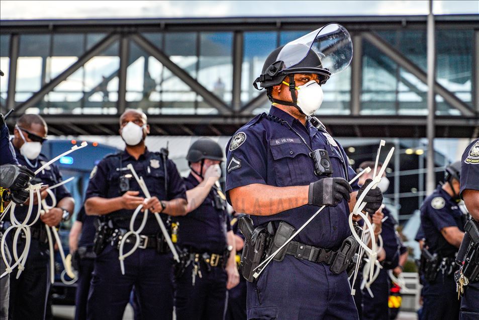 Protests continue over the death of George Floyd in Atlanta