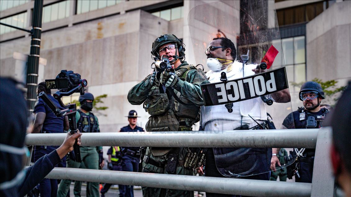 Miles de personas se toman las calles de Atlanta para protestar contra la muerte de George Floyd