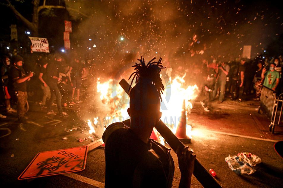 Impactantes imágenes en Washington DC de las protestas por la muerte de George Floyd