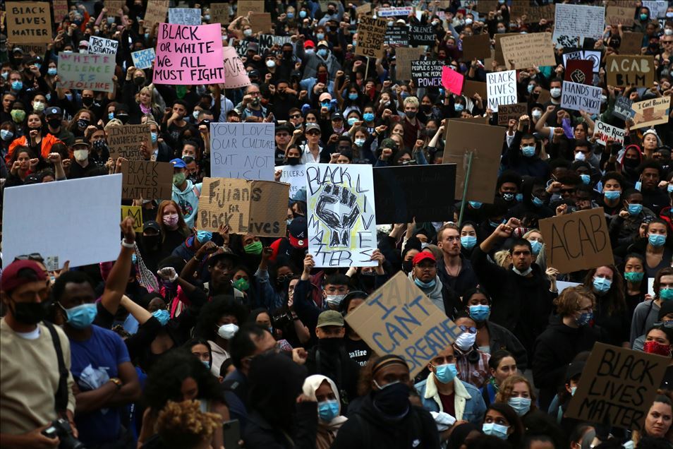Kanada'da George Floyd protestosu