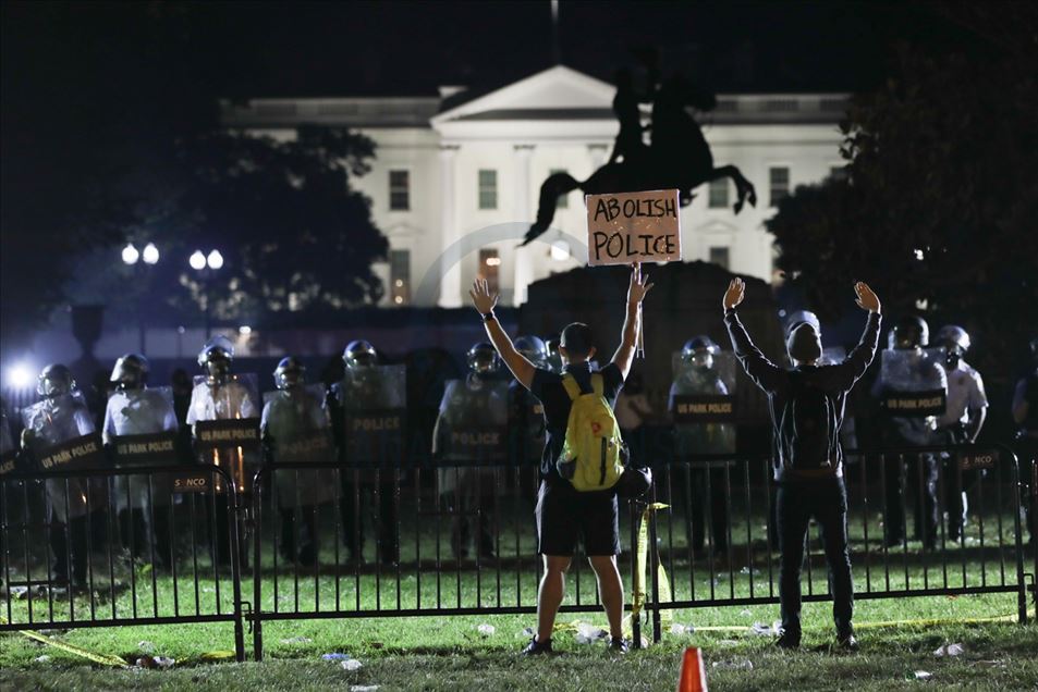 Impactantes imágenes en Washington DC de las protestas por la muerte de George Floyd
