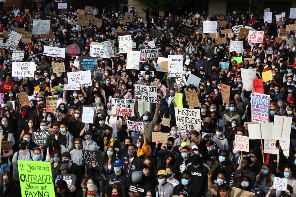 Kanada'da George Floyd protestosu