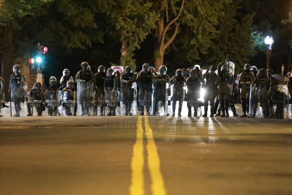 Impactantes imágenes en Washington DC de las protestas por la muerte de George Floyd