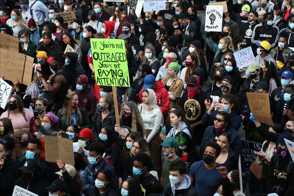 Kanada'da George Floyd protestosu