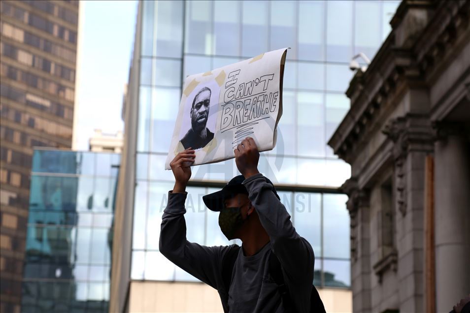 Kanada'da George Floyd protestosu